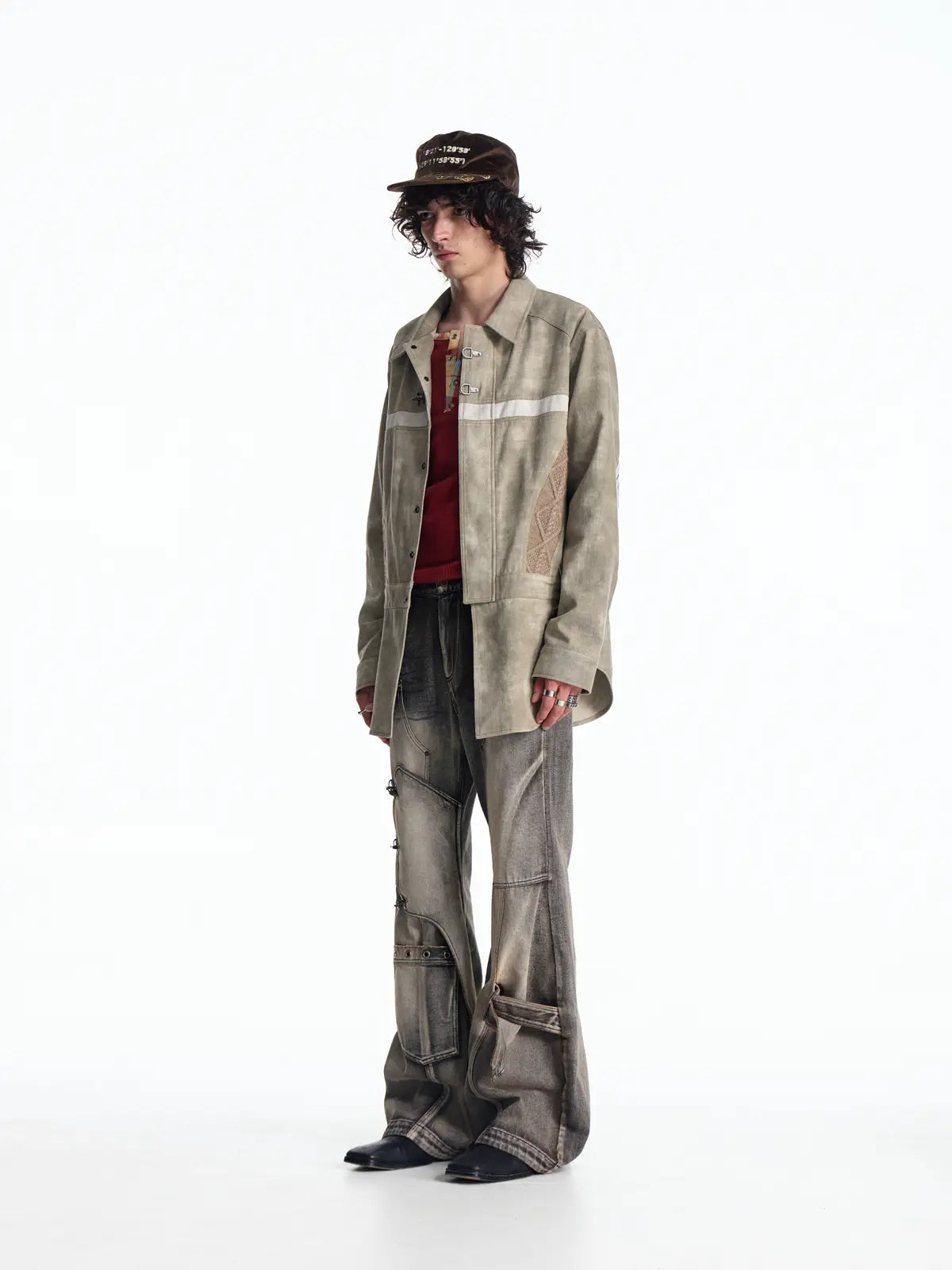 EMO Vintage Canvas Tactical Shirt Jacket