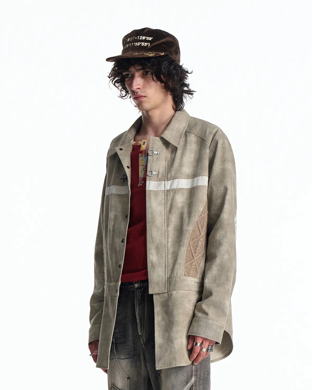 EMO Vintage Canvas Tactical Shirt Jacket