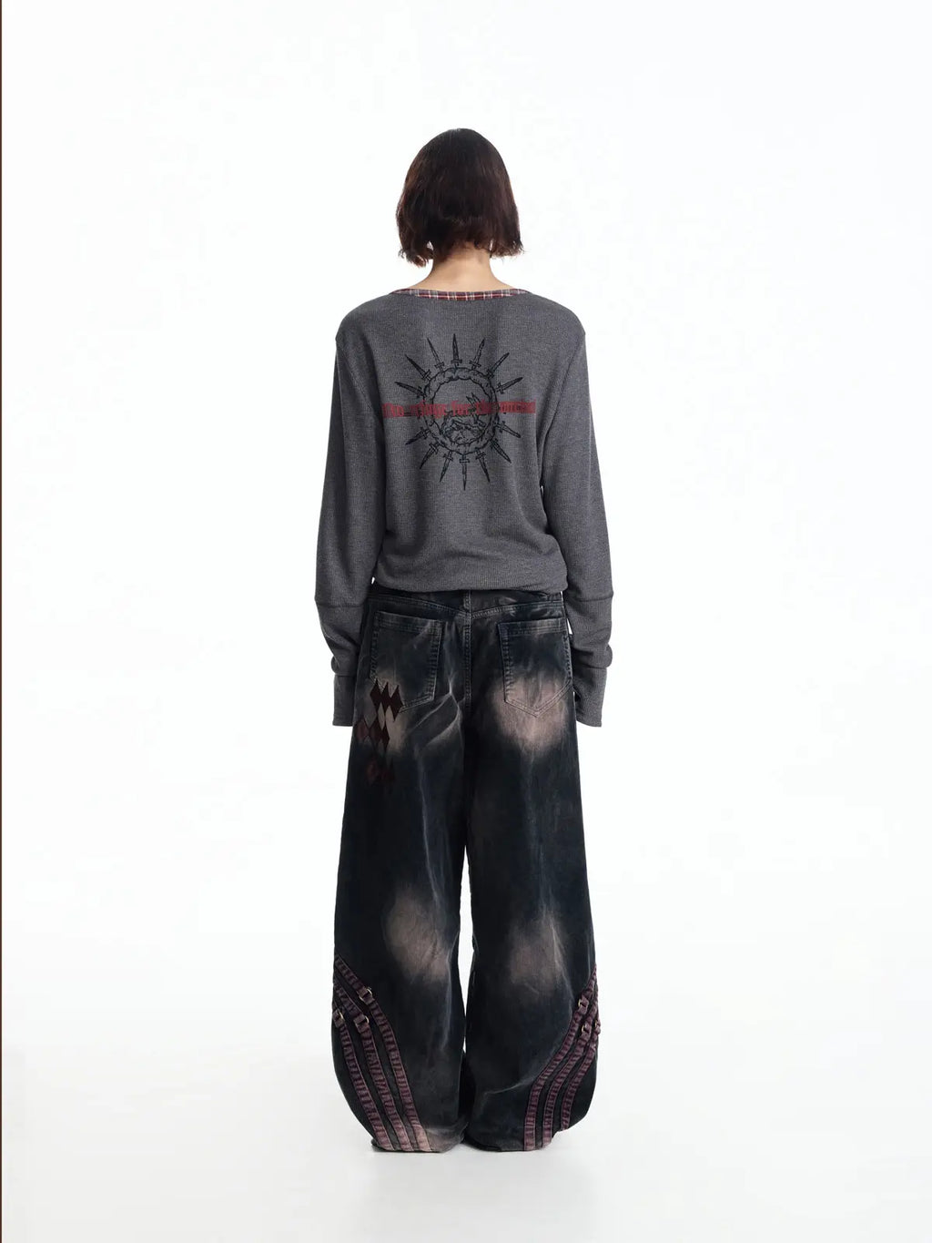 EMO Textured Waffle-Knit Slim-Fit Top