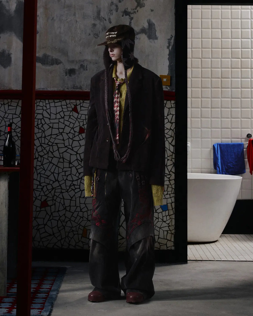 EMO Retro Velvet Corduroy Blazer