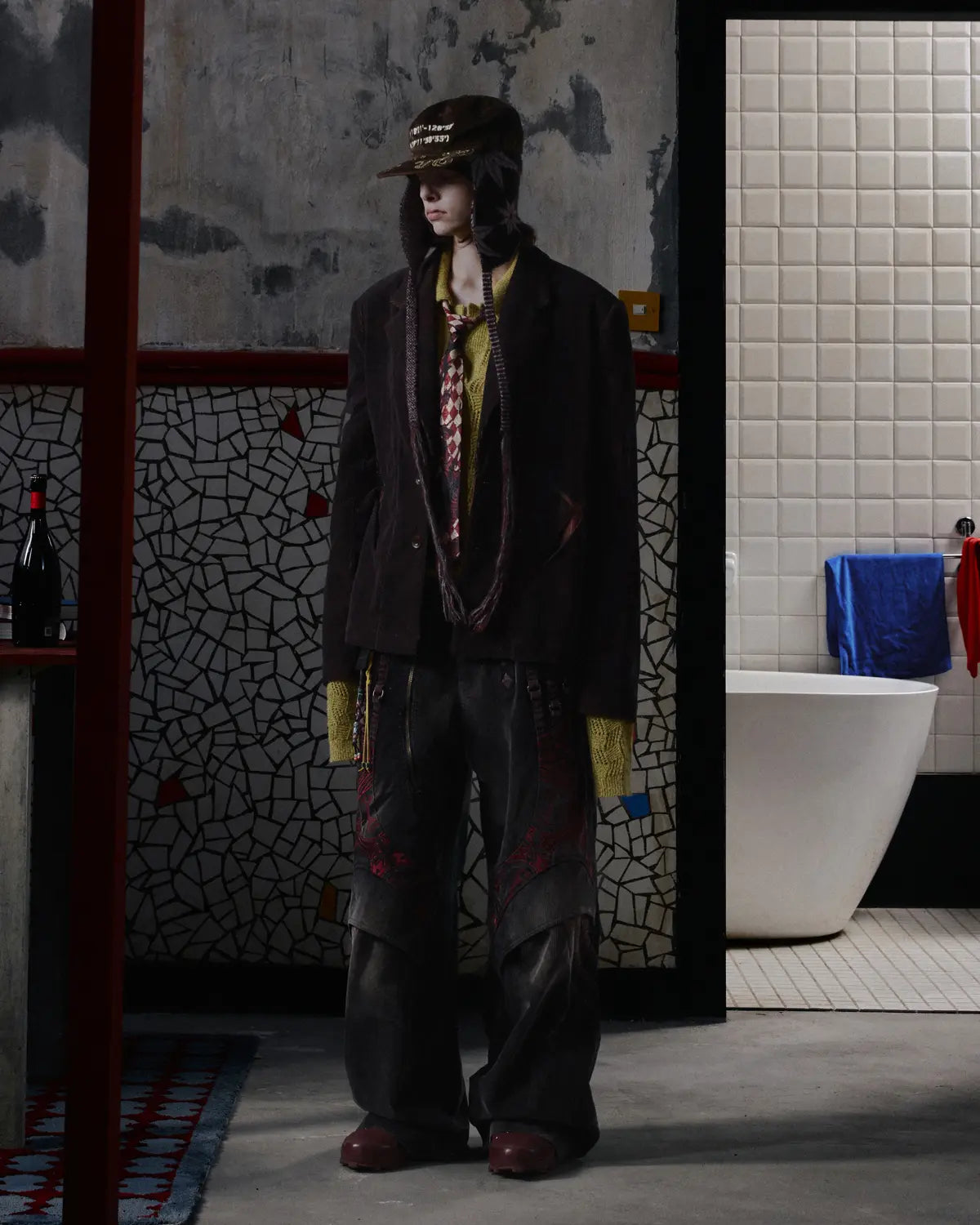 EMO Retro Velvet Corduroy Blazer