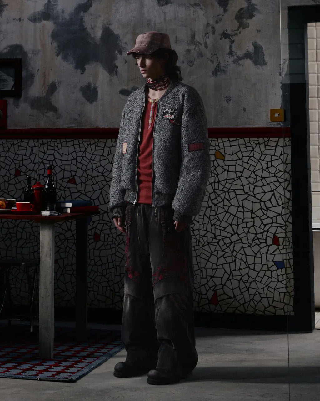 EMO Vintage Reversible Waxed Jacket