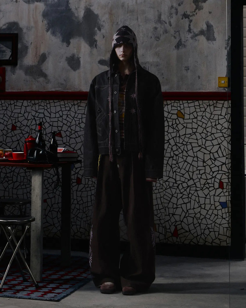 EMO Octagram Denim Jacket