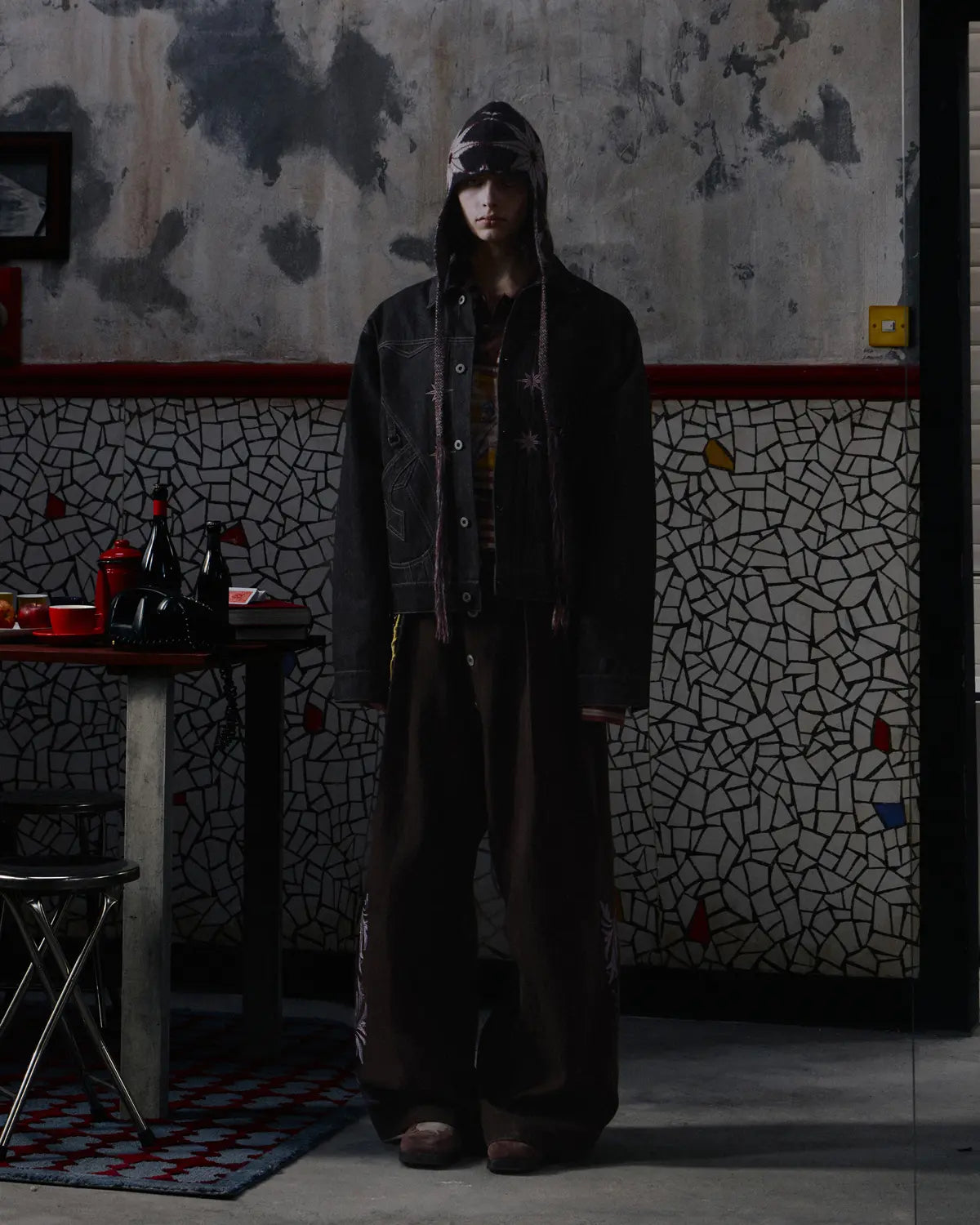 EMO Octagram Denim Jacket