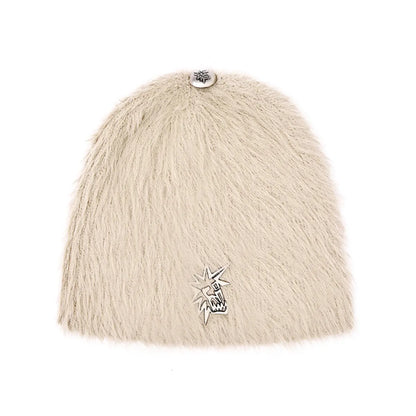 EMO Faux Mink Knitted Hat