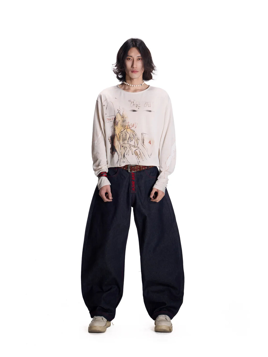EMO Curved Sleeve Sweatshirt