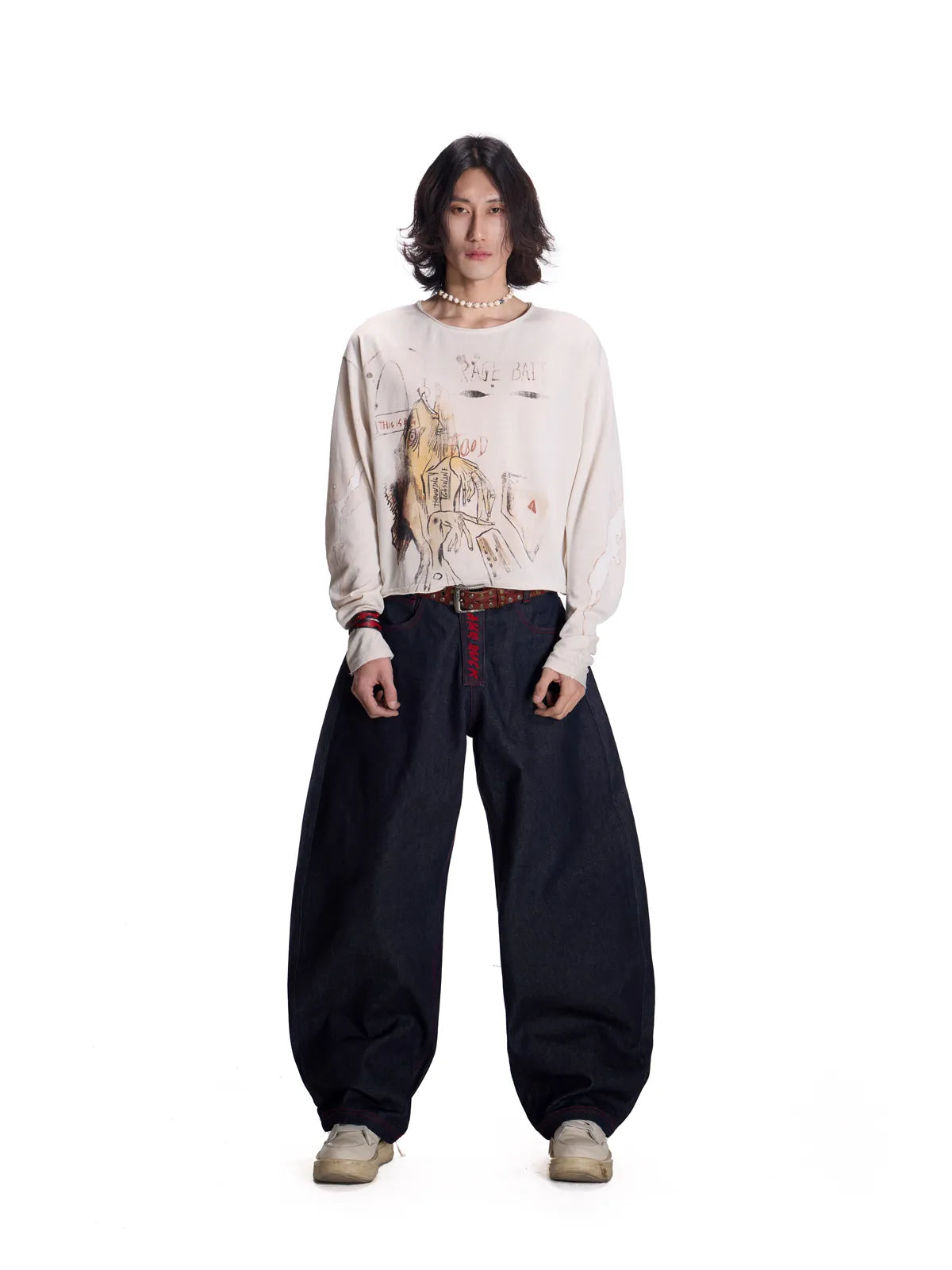 EMO Curved Sleeve Sweatshirt