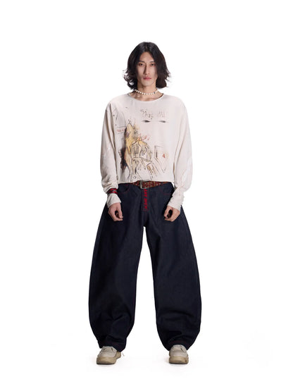 EMO Curved Sleeve Sweatshirt