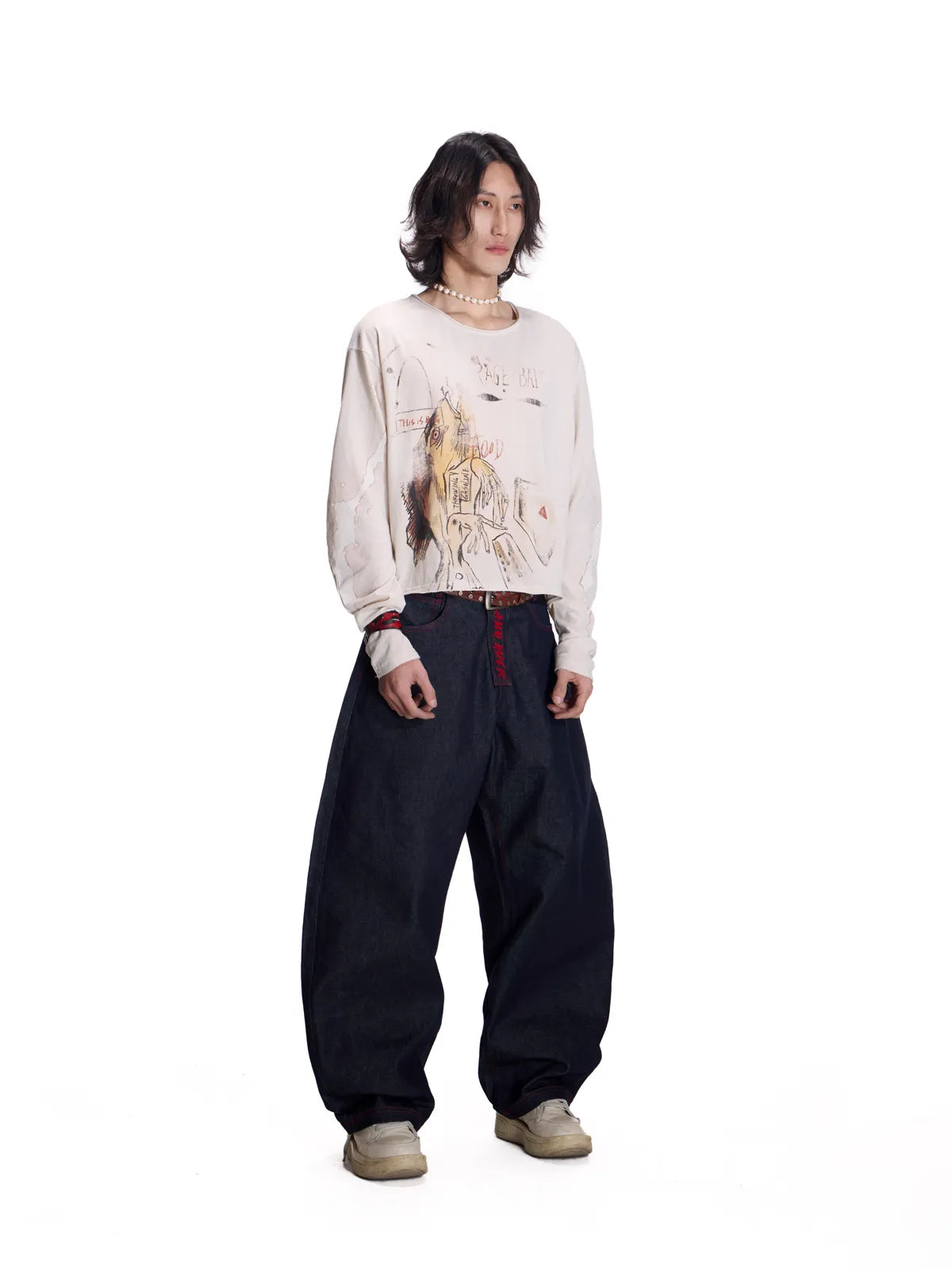 EMO Curved Sleeve Sweatshirt