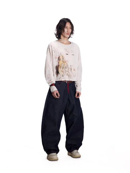 EMO Curved Sleeve Sweatshirt