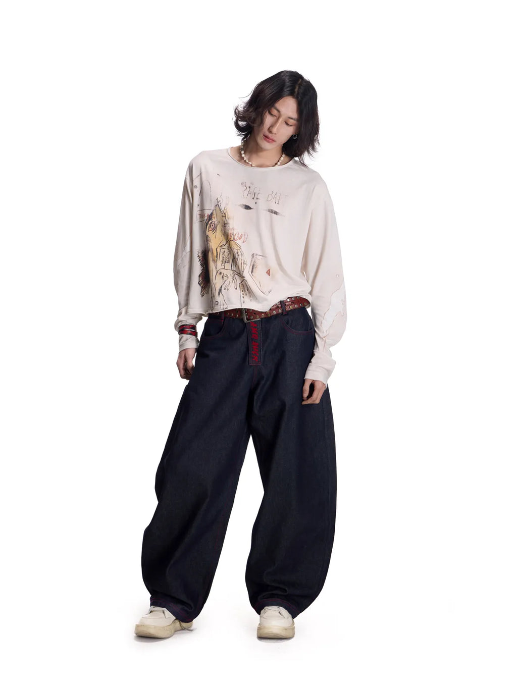 EMO Curved Sleeve Sweatshirt
