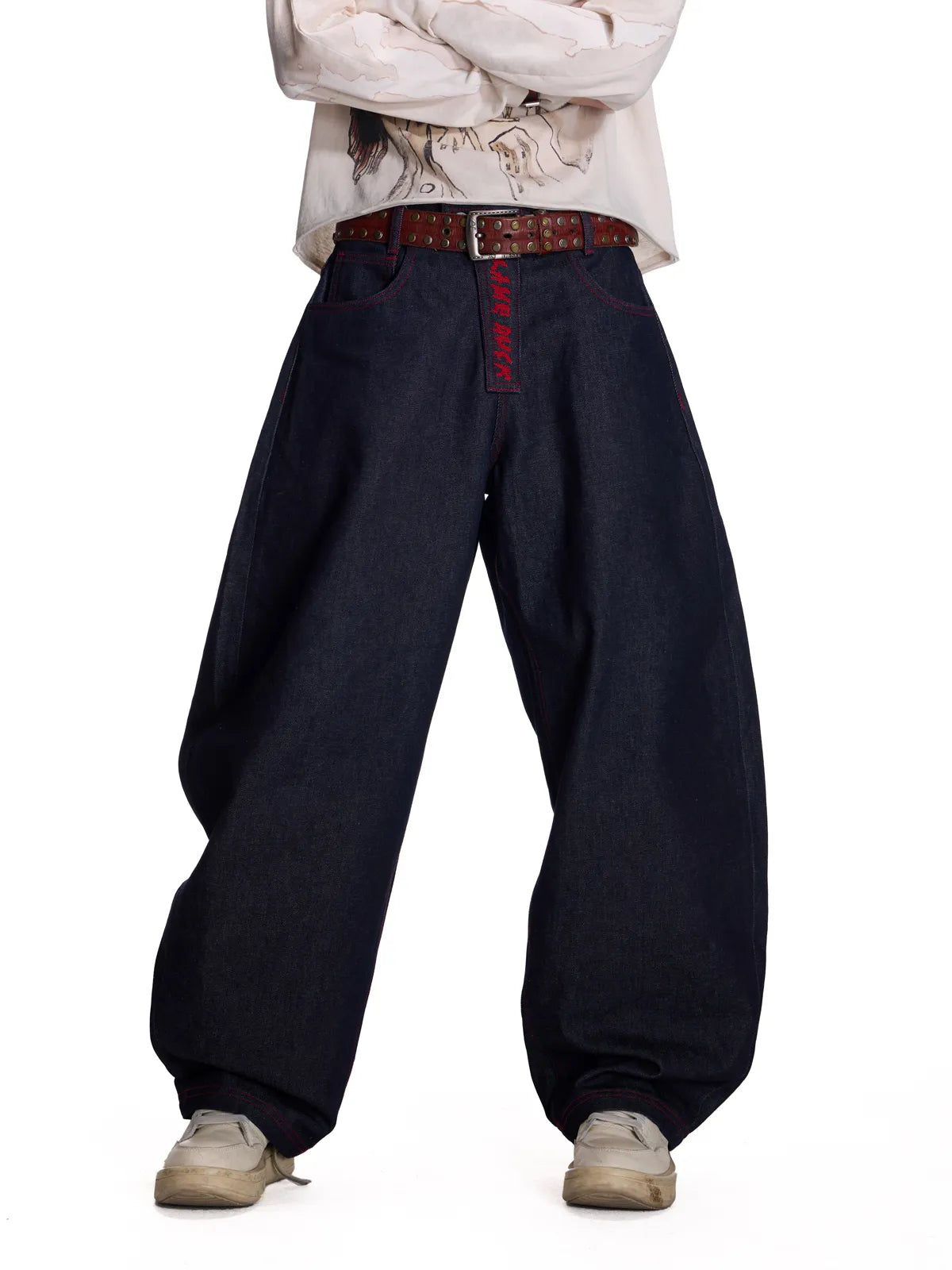 EMO Curved Blade Italian Fabric Jeans – EMOBROTHER EMO Curved Blade Italian Fabric Jeans – EMOBROTHER