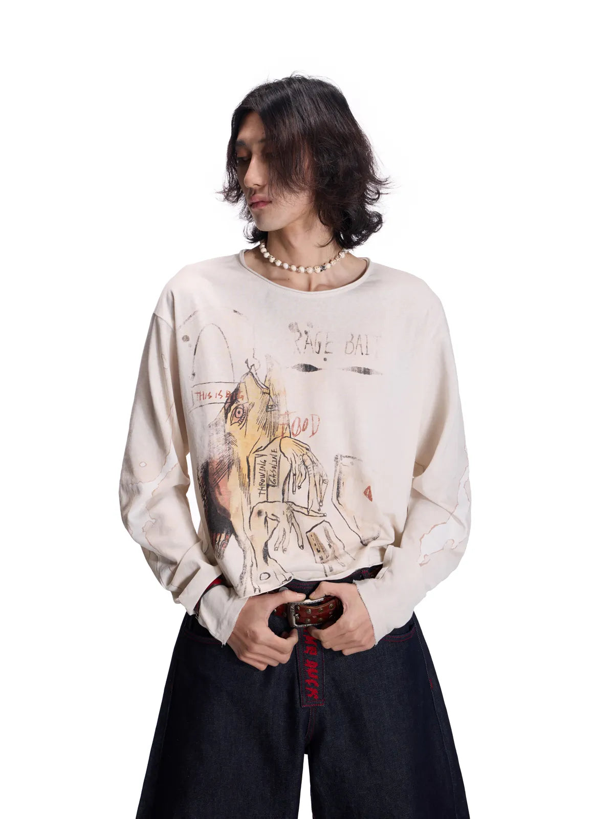 EMO Curved Sleeve Sweatshirt