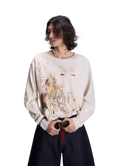 EMO Curved Sleeve Sweatshirt