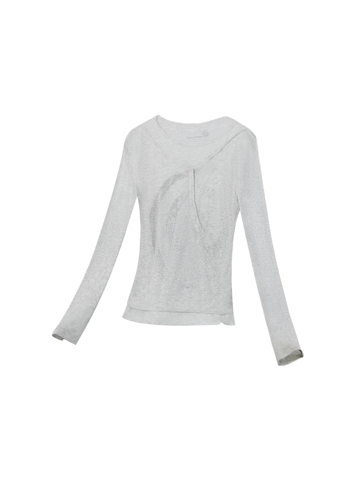 EMO "Digital Stigma" Layered Tencel Tee