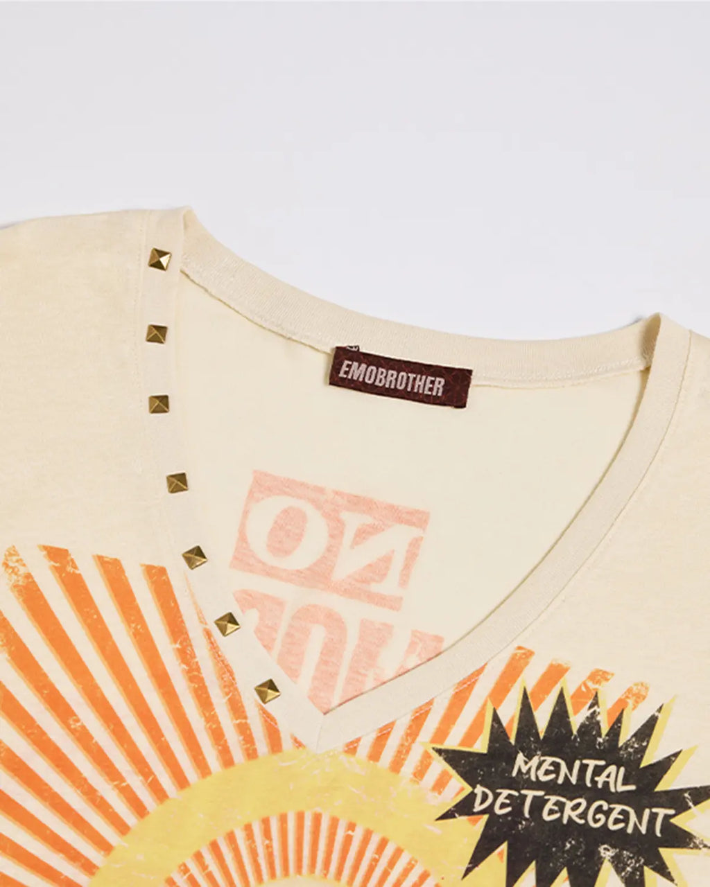 EMO Techno Wash Fitted V-Neck Tee