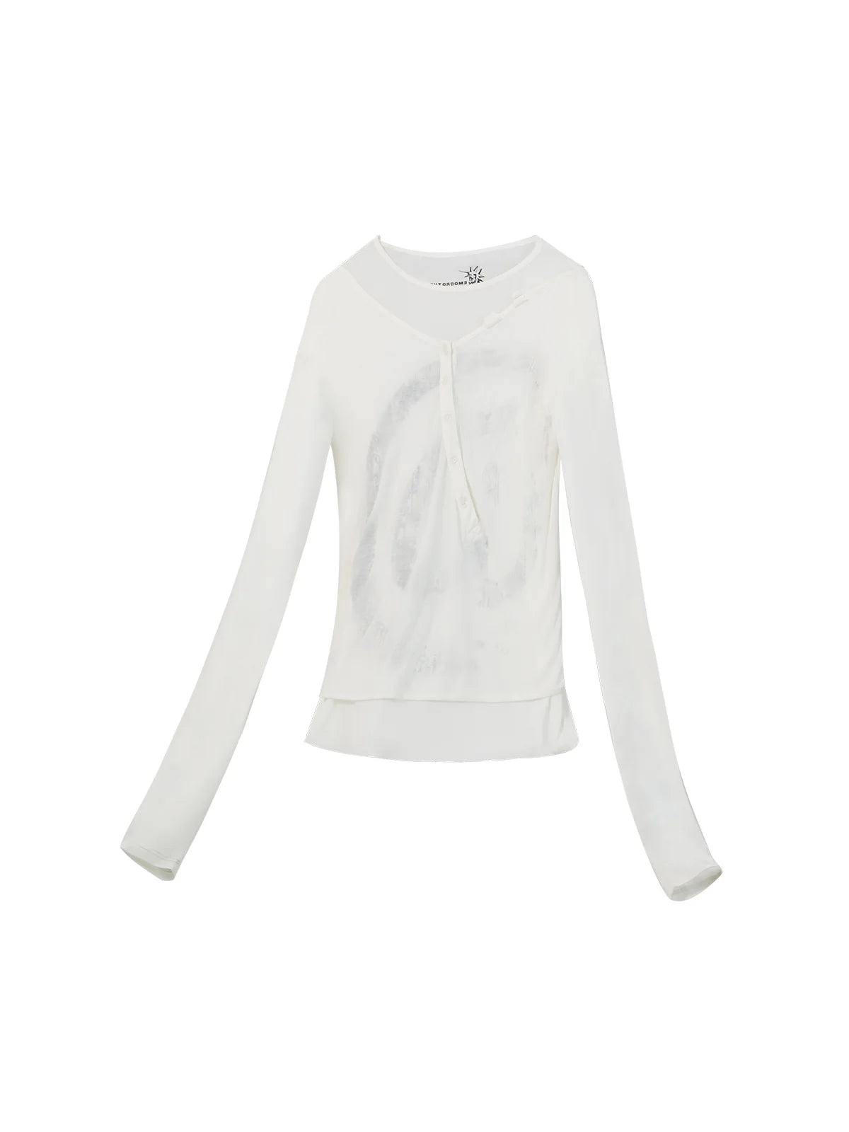 EMO "Digital Stigma" Layered Tencel Tee