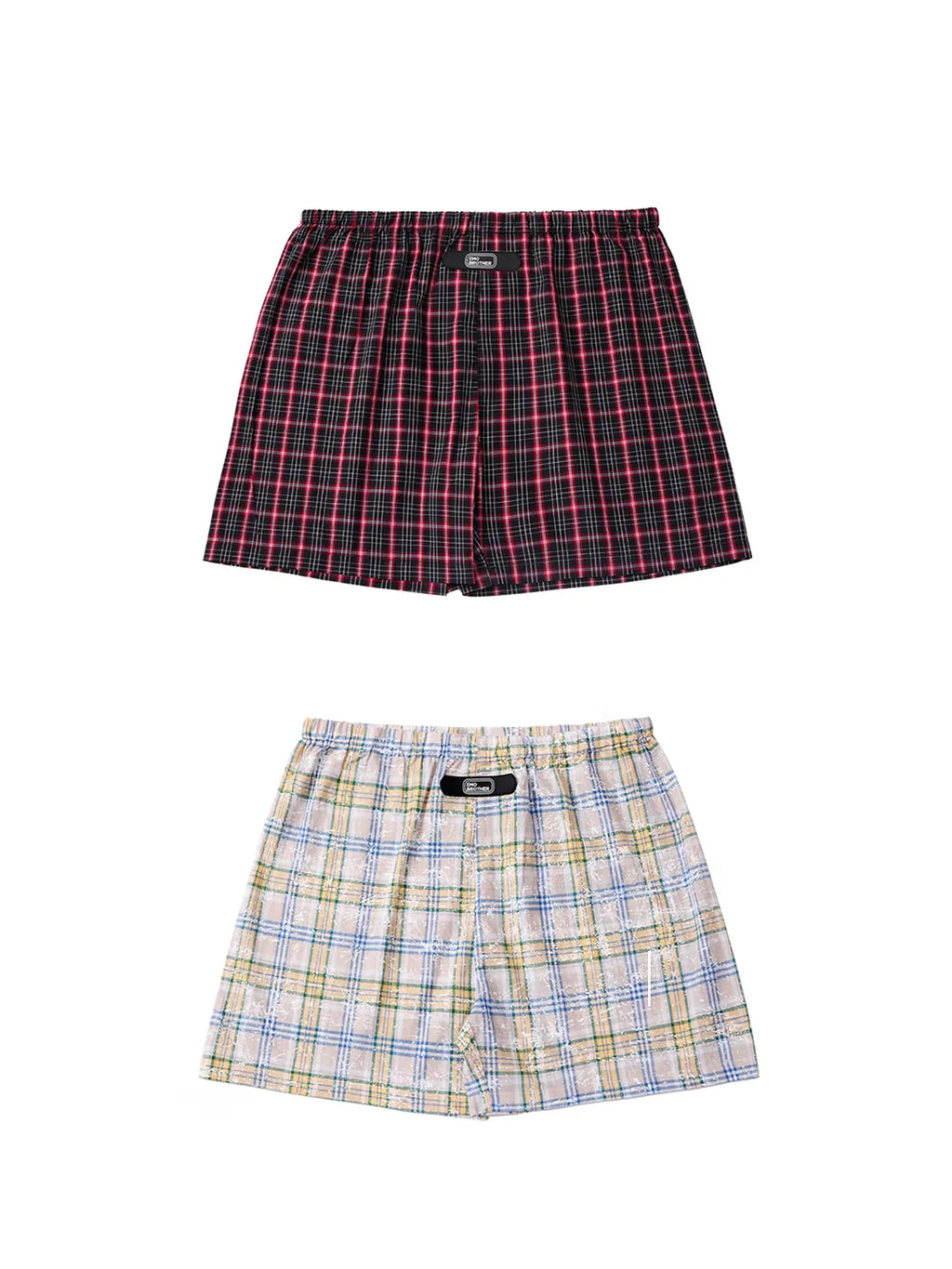 Classic Plaid Boxers Briefs 2 Pack