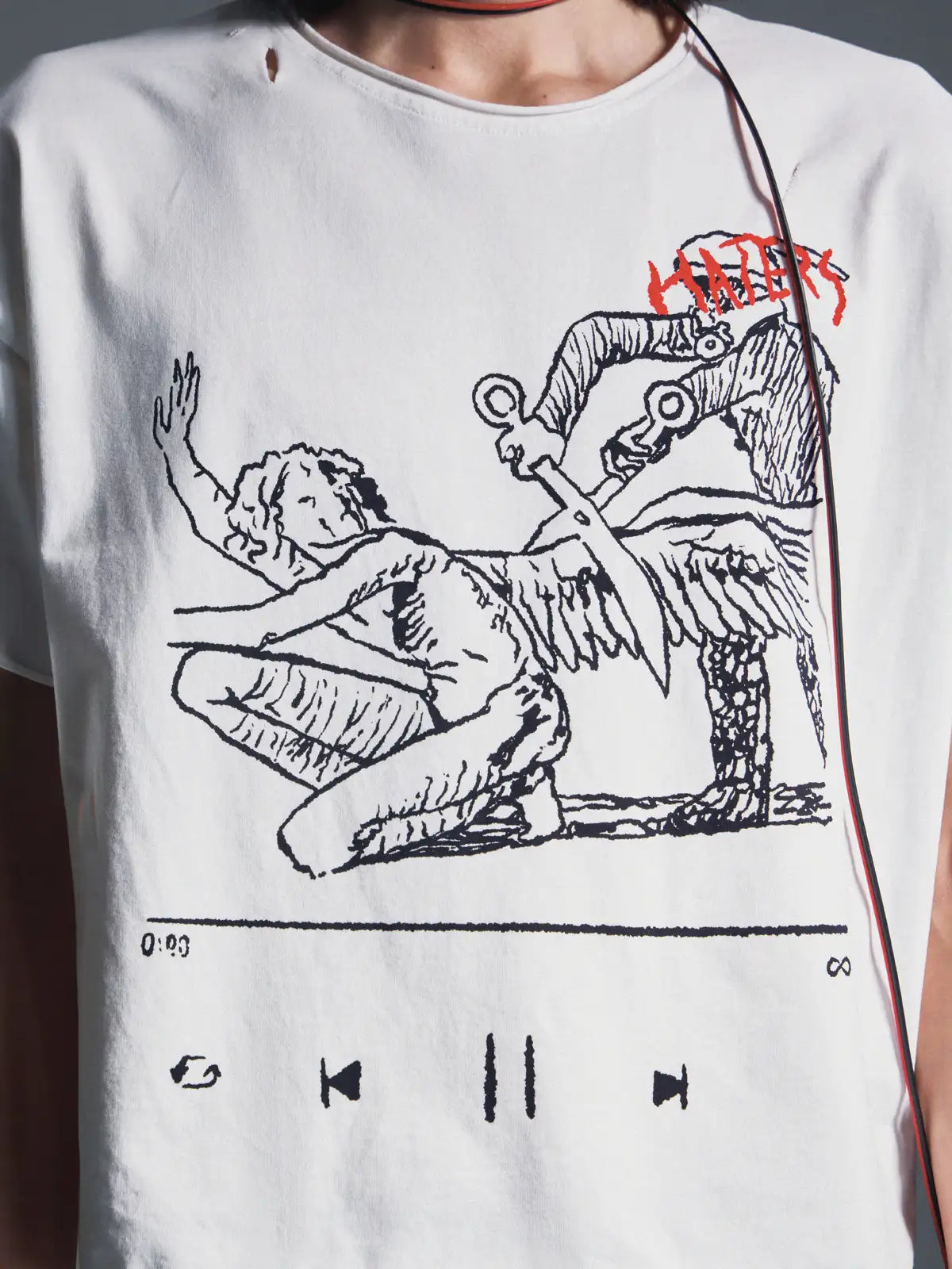 EMO The "Fight Back" Knit T-Shirt