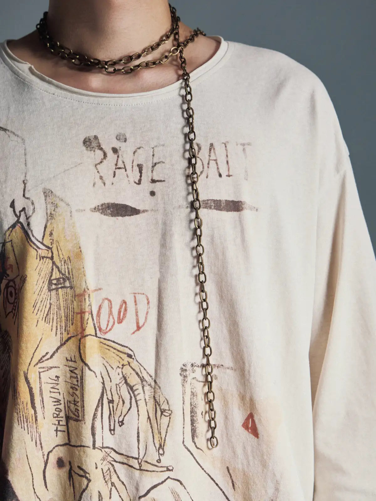 EMO Curved Sleeve Sweatshirt