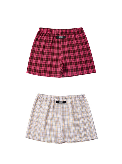 Classic Plaid Boxers Briefs 2 Pack
