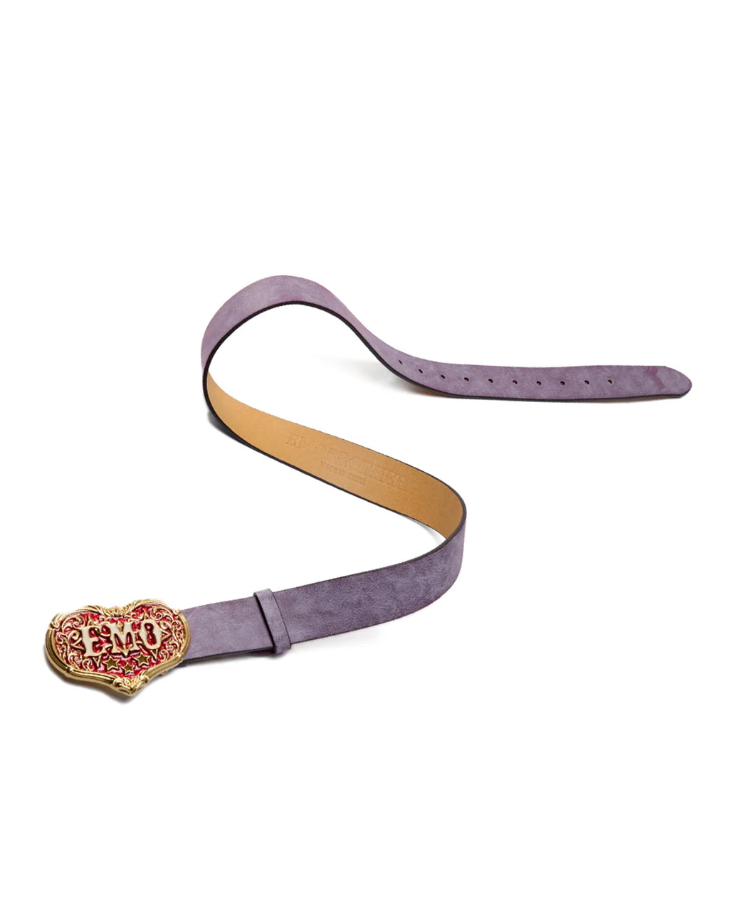 EMO Heart-Shaped Buckle Belt