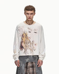 EMO Curved Sleeve Sweatshirt with "Bait & Follow" Theme