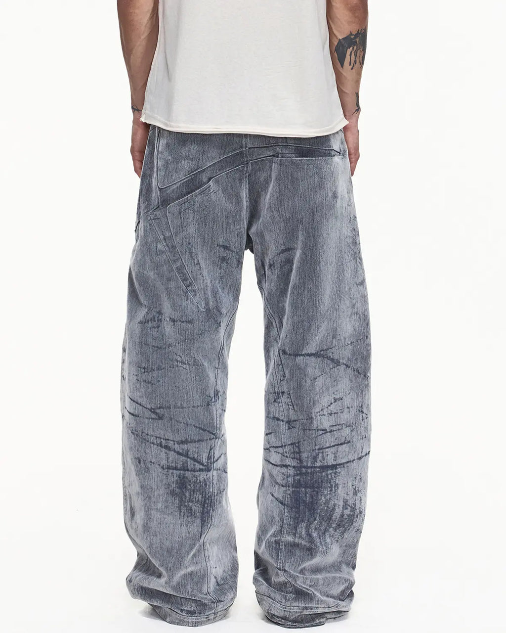 EMO Wash Curved Fit Velvet Jeans