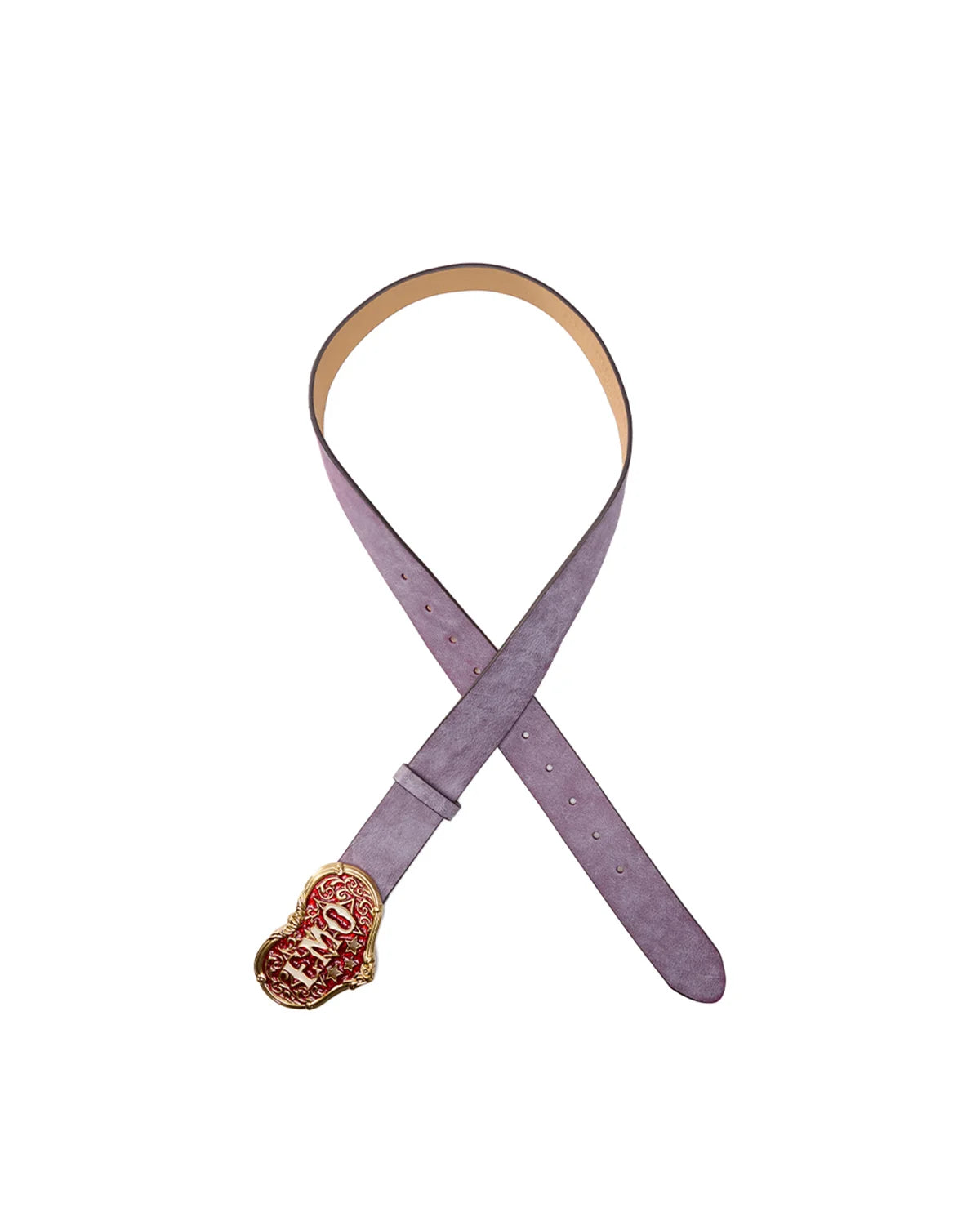 EMO Heart-Shaped Buckle Belt