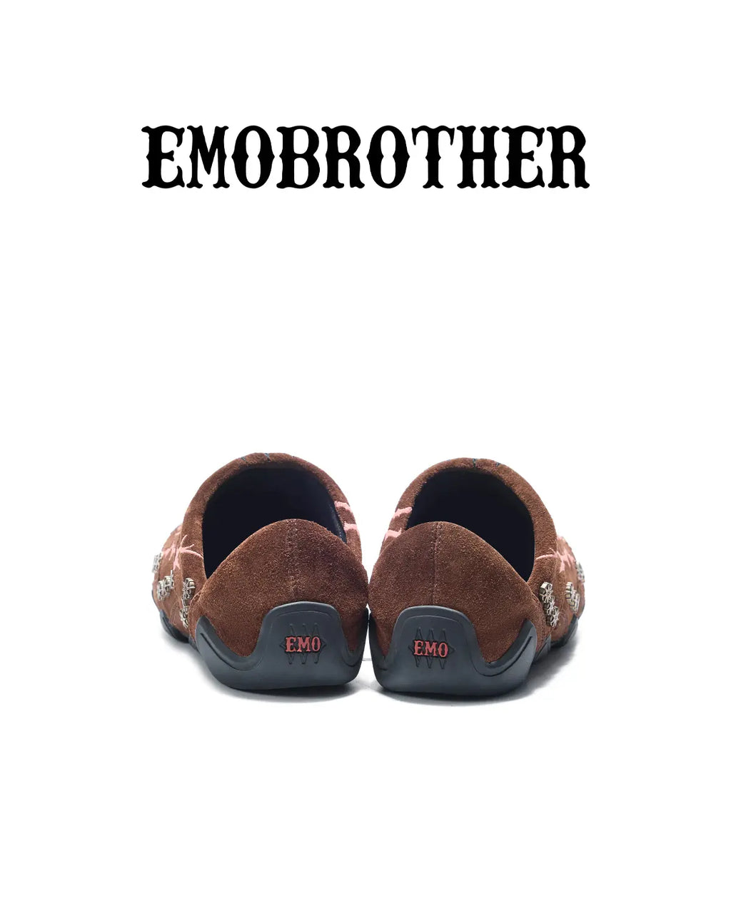 EMO Layered Suede Embroidered Sneaker
