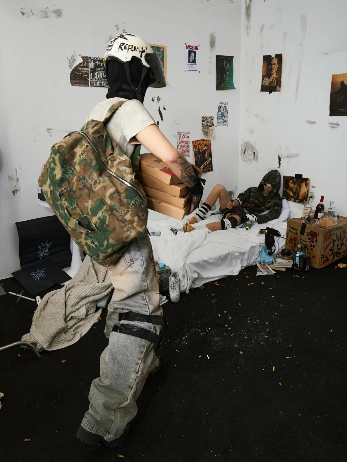 Mud Dry Bootcut Jeans