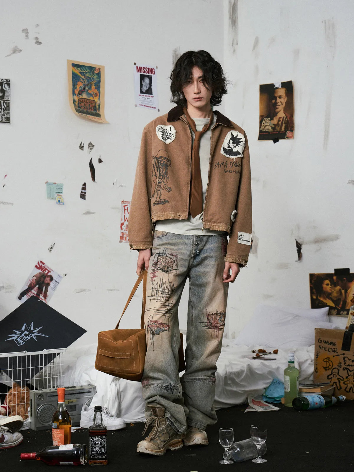 Mud Dry Bootcut Jeans