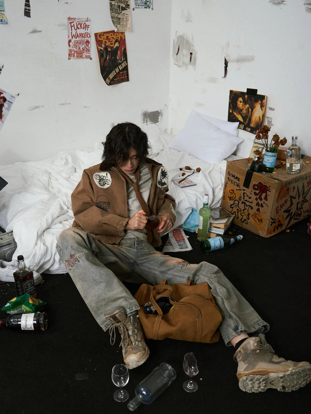 Mud Dry Bootcut Jeans