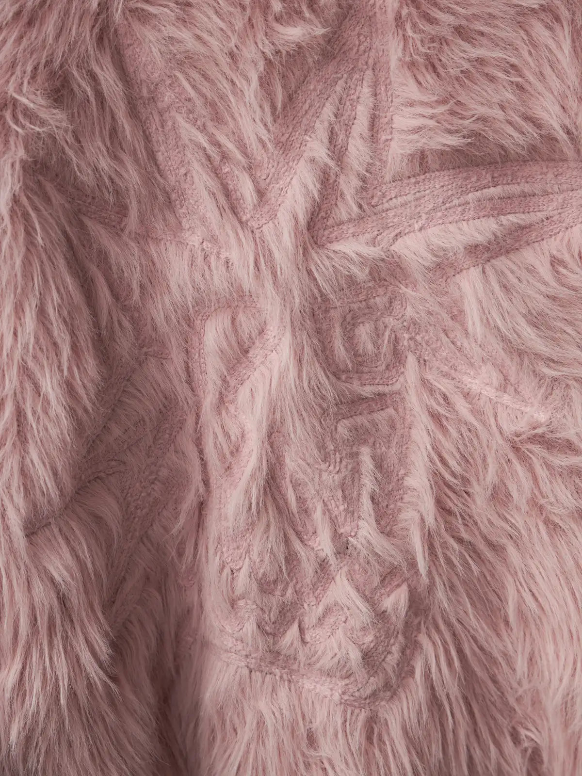 Fluffy Embroidered Hooded Knit Sweater – EMOBROTHER Fluffy Embroidered Hooded Knit Sweater – EMOBROTHER