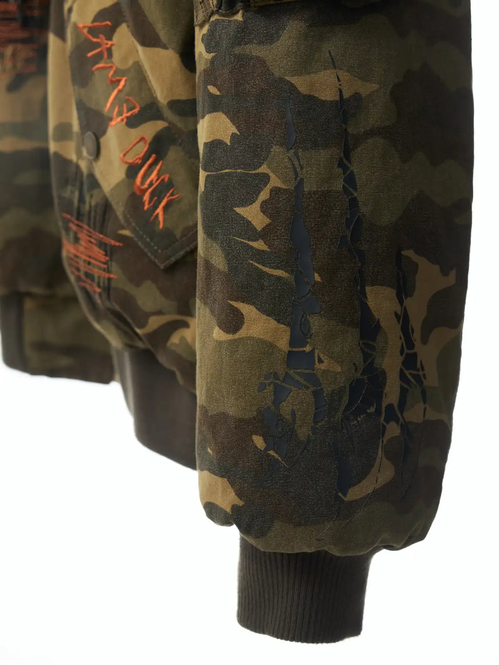 Punk Camo Reversible Cotton Coat – EMOBROTHER Punk Camo Reversible Cotton Coat – EMOBROTHER