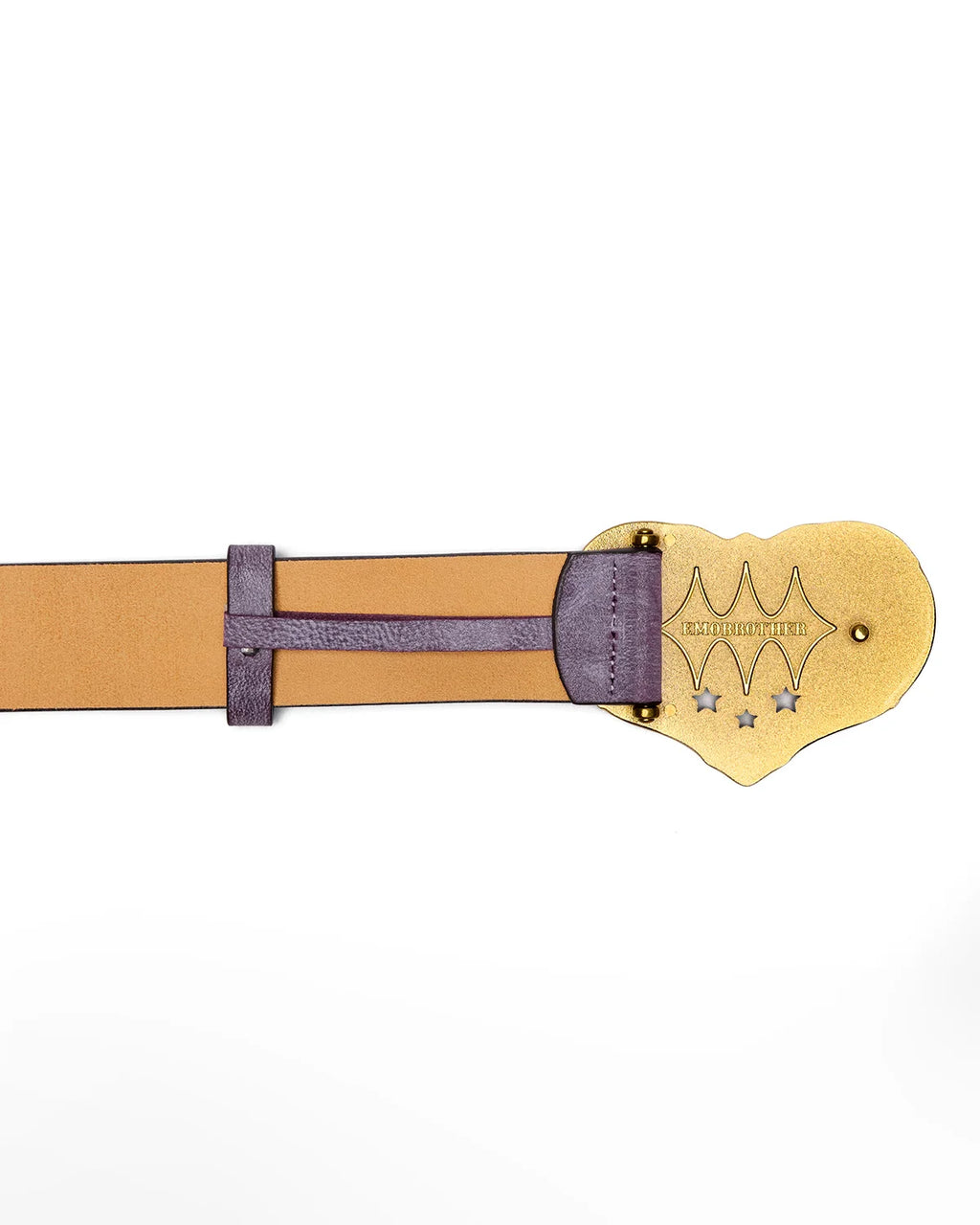 EMO Heart-Shaped Buckle Belt
