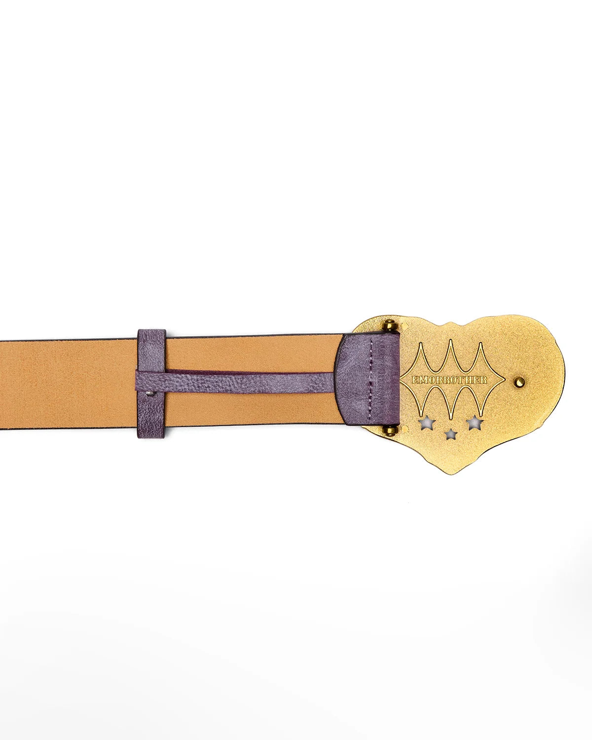 EMO Heart-Shaped Buckle Belt