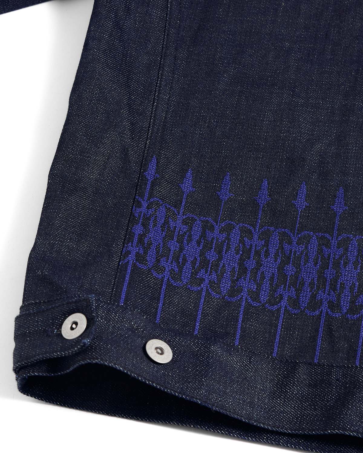 EMO Blue Selvedge Raw Denim Jacket