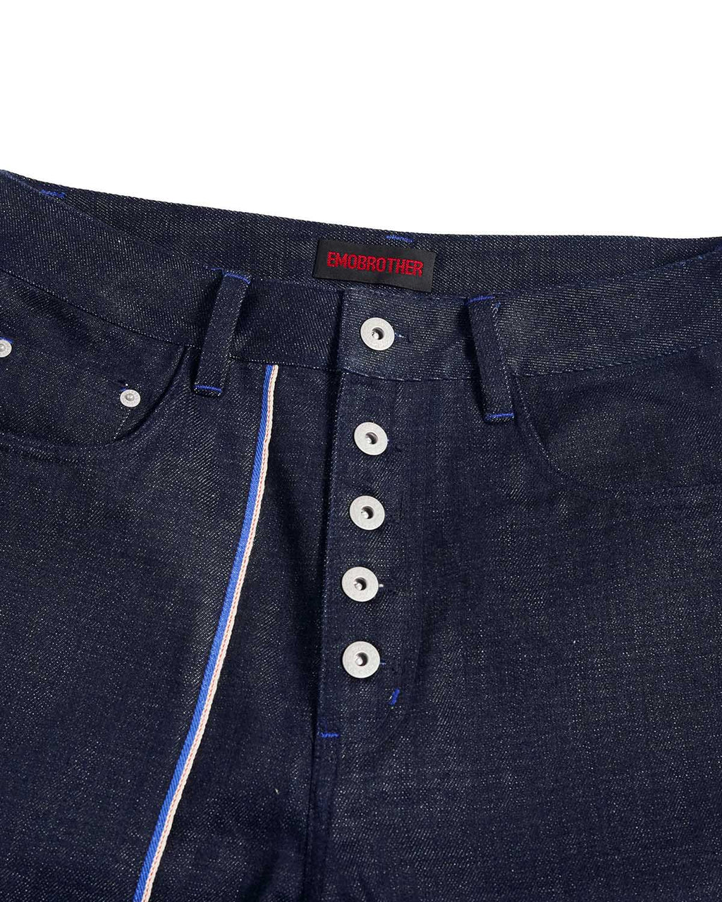 EMO Blue Selvedge Raw Denim Jeans