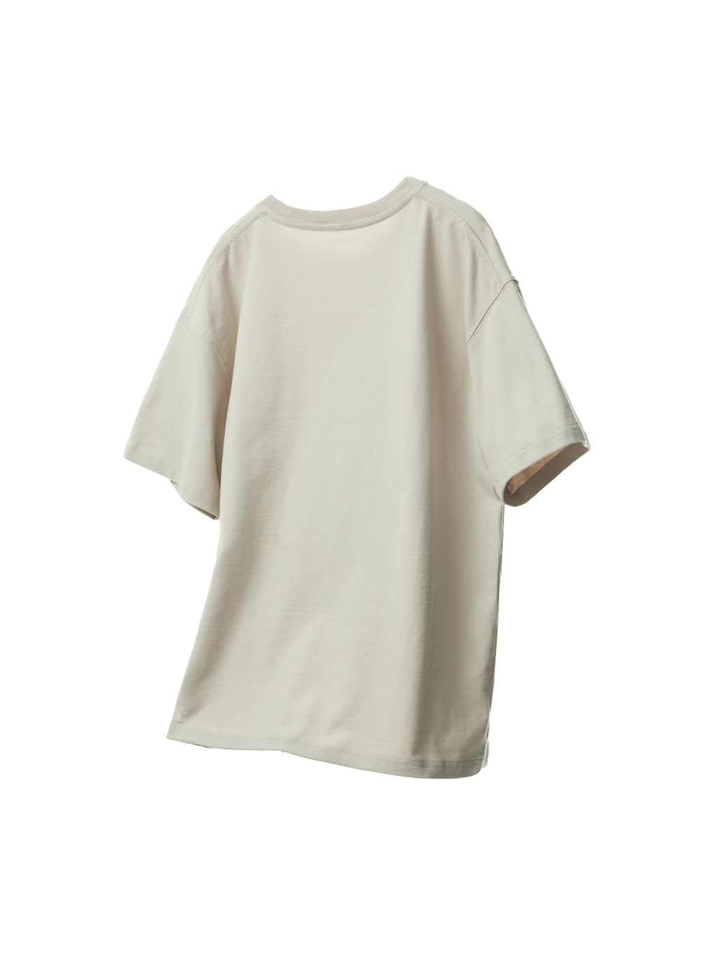 Vintage Beige Printed T-Shirt