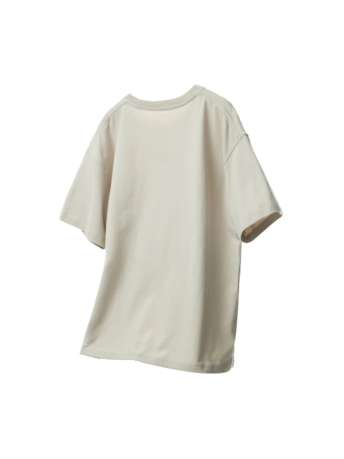 Vintage Beige Printed T-Shirt