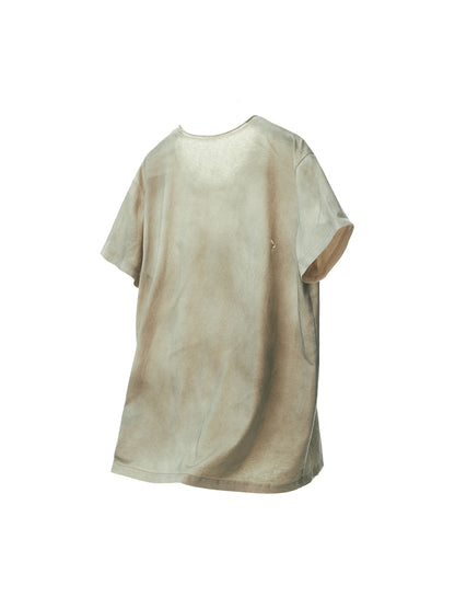 Distressed Dyed Regular T-shirt