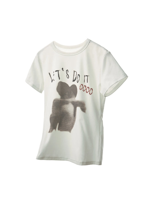 Silhouette Printed Slim Fit T-Shirt