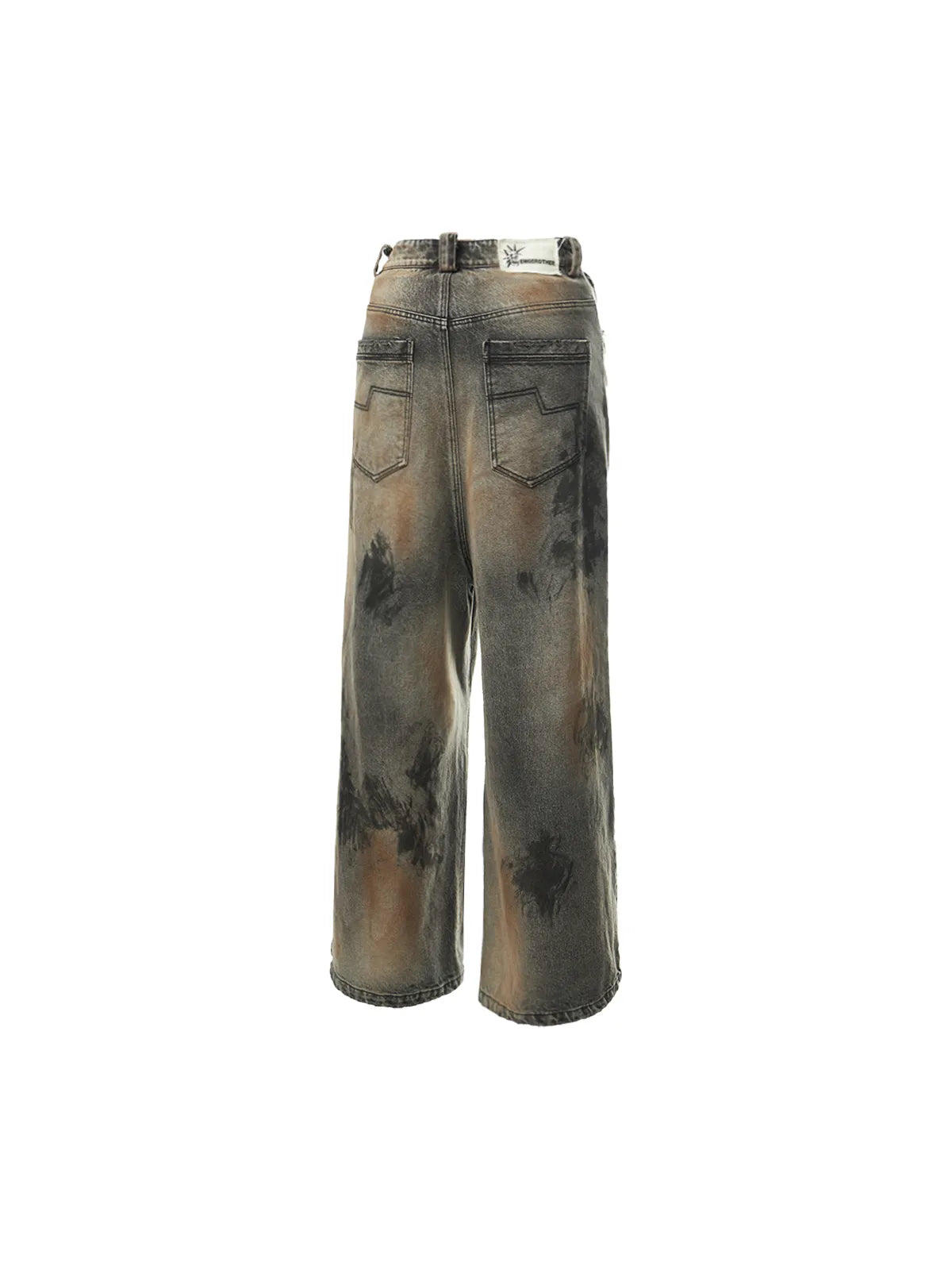 A-line Washed Baggy Jeans – EMOBROTHER A-line Washed Baggy Jeans – EMOBROTHER