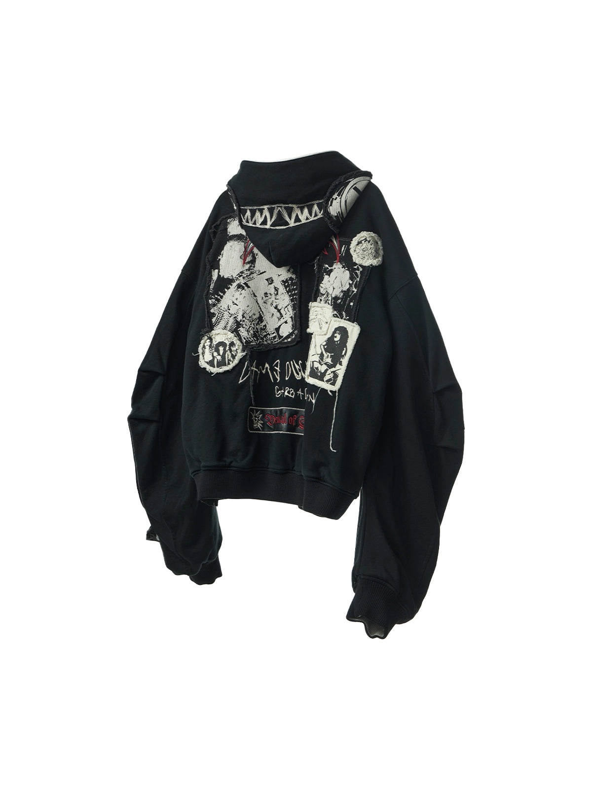 Reversible Dyed Zip-Up Hoodie
