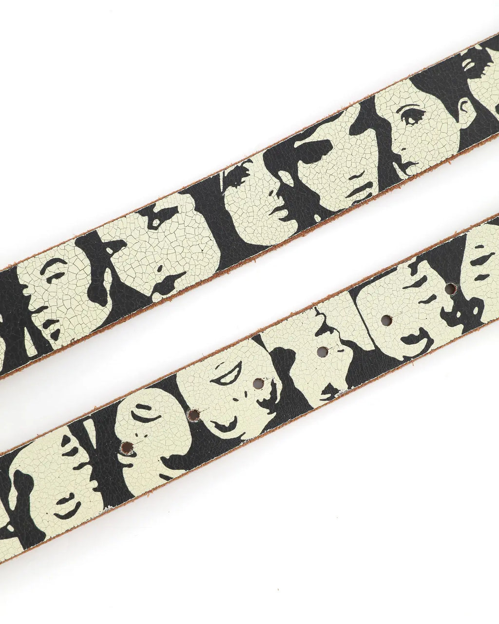 EMO Vintage Cracked matte Belt（brown）
