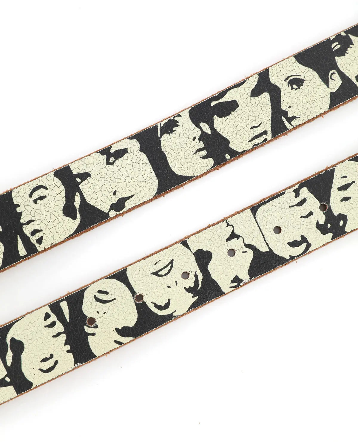 EMO Vintage Cracked matte Belt（brown）