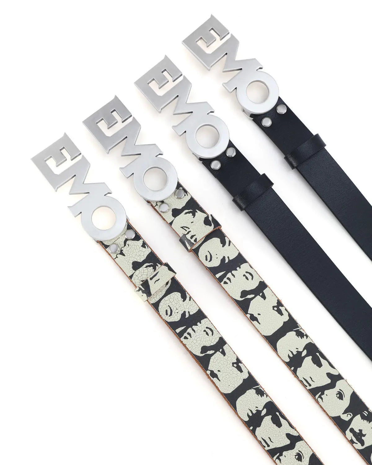 EMO Vintage Cracked matte Belt