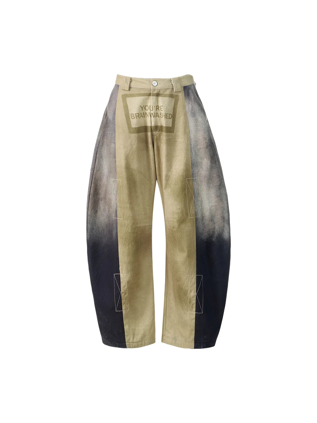EMO"Brainwash Bypass" Paneled Trousers
