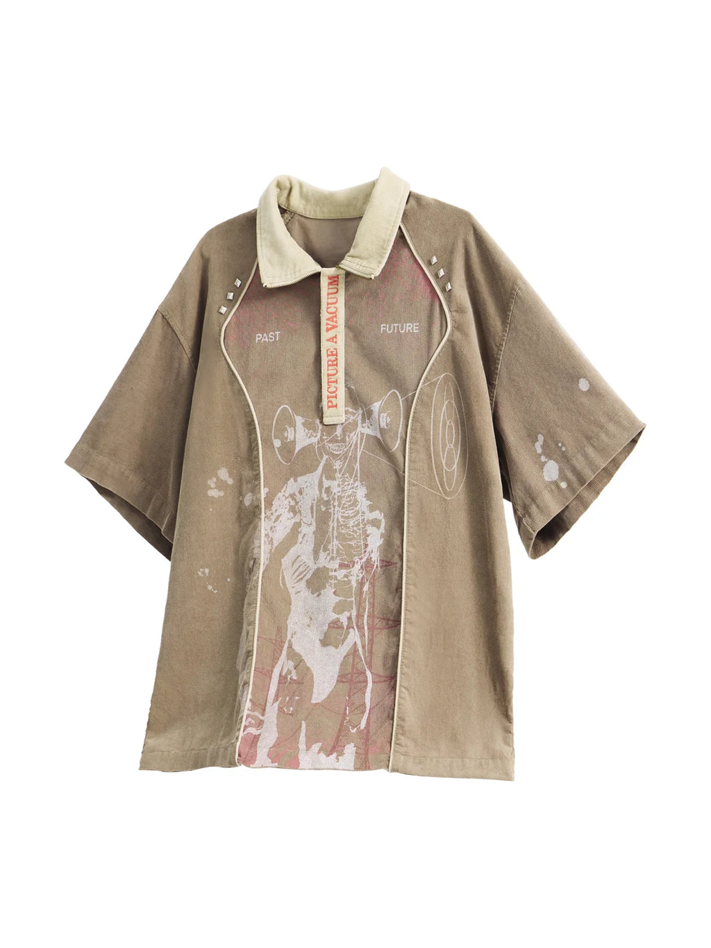 EMO "Soundwave Static" Corduroy Tee